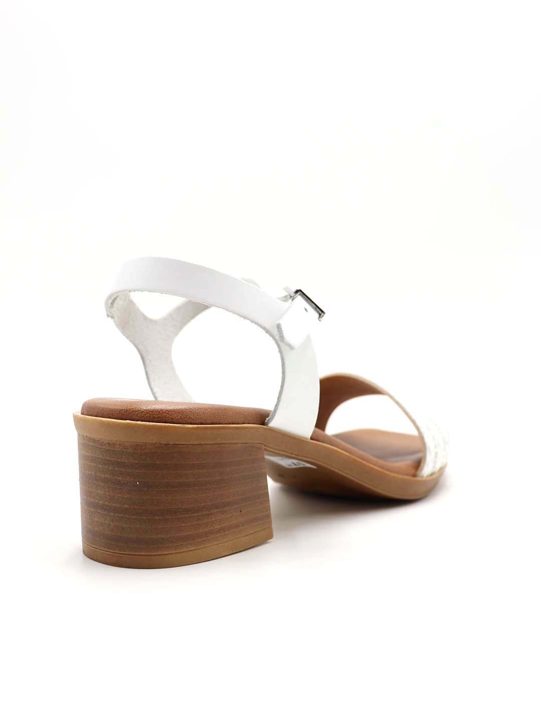 Sandalia OH! MY SANDALS Mujer Blanco