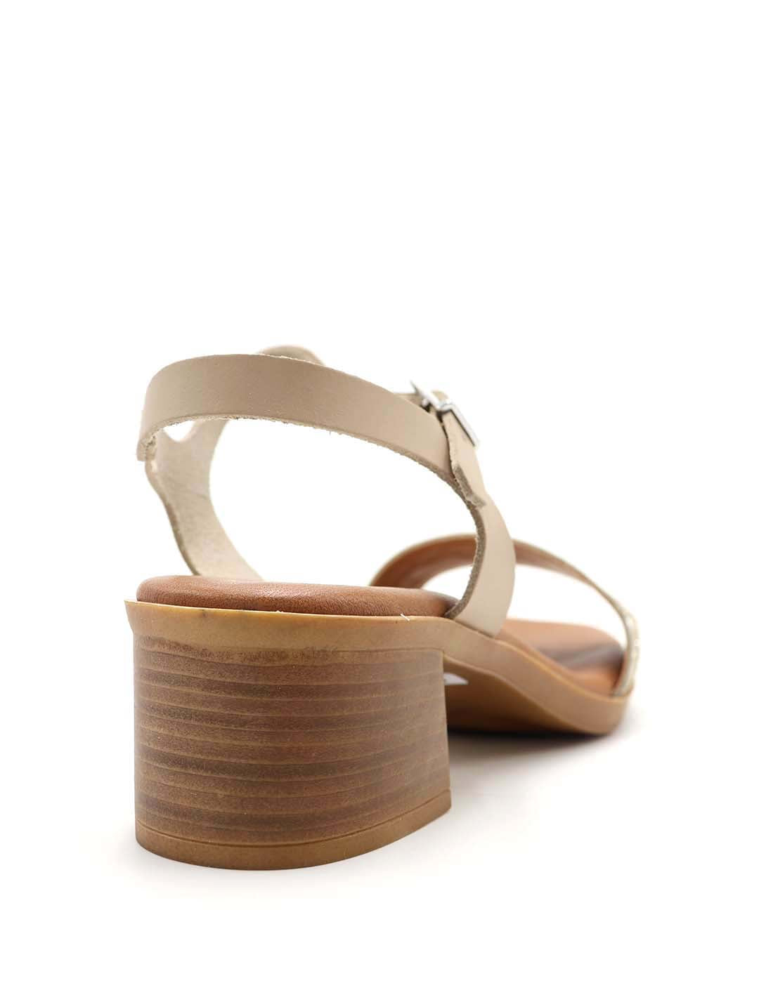 Sandalia OH! MY SANDALS Mujer Taupe