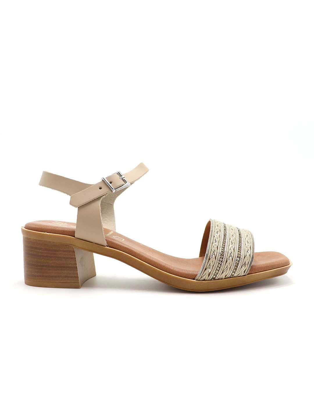 Sandalia OH! MY SANDALS Mujer Taupe