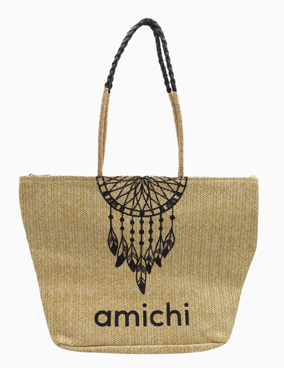 Bolsa Playa AMICHI Mujer Natural