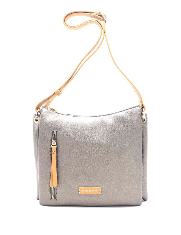 Bolso Bandolera D`DONA Mujer Acero