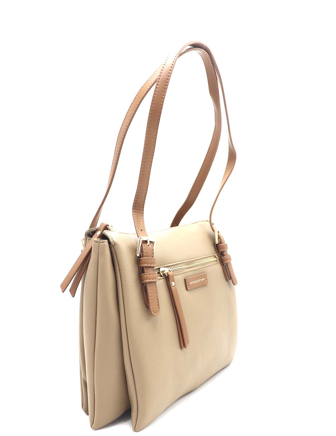 Bolso De Hombro D`DONA Mujer Nuez