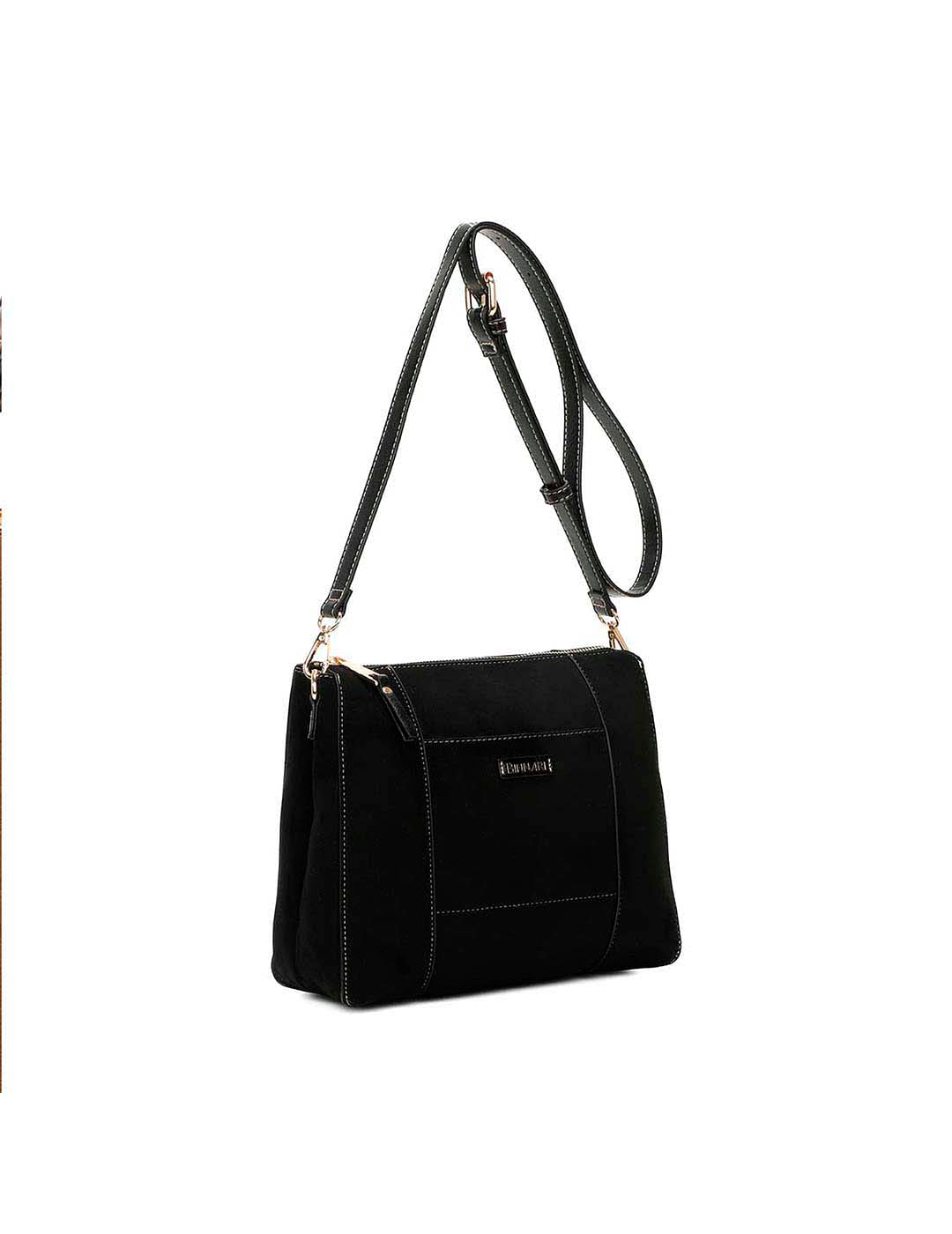 Bolso Bandolera BINNARI Mujer Negro