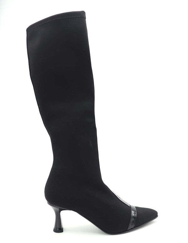 Bota Elástica MISS ELASTIC Mujer Negro