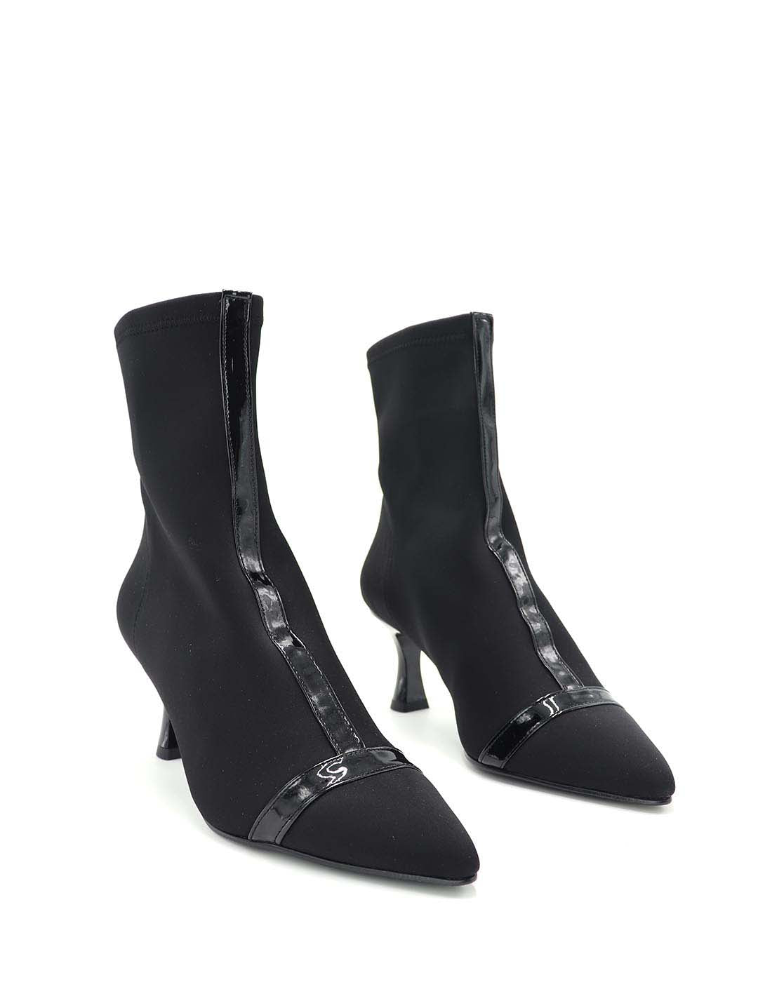 Botín Elástico MISS ELASTIC Mujer Negro