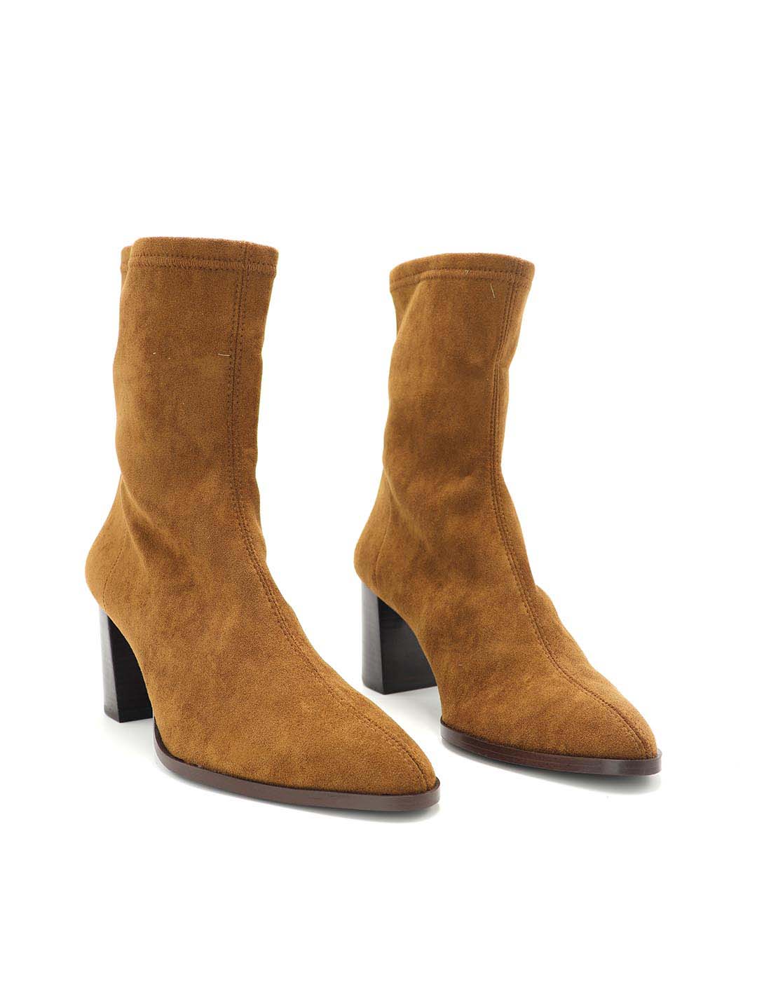 Botín Elástico MISS ELASTIC Mujer Tabaco