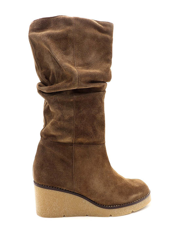 Bota Arrugada MERISSELL Mujer Taupe
