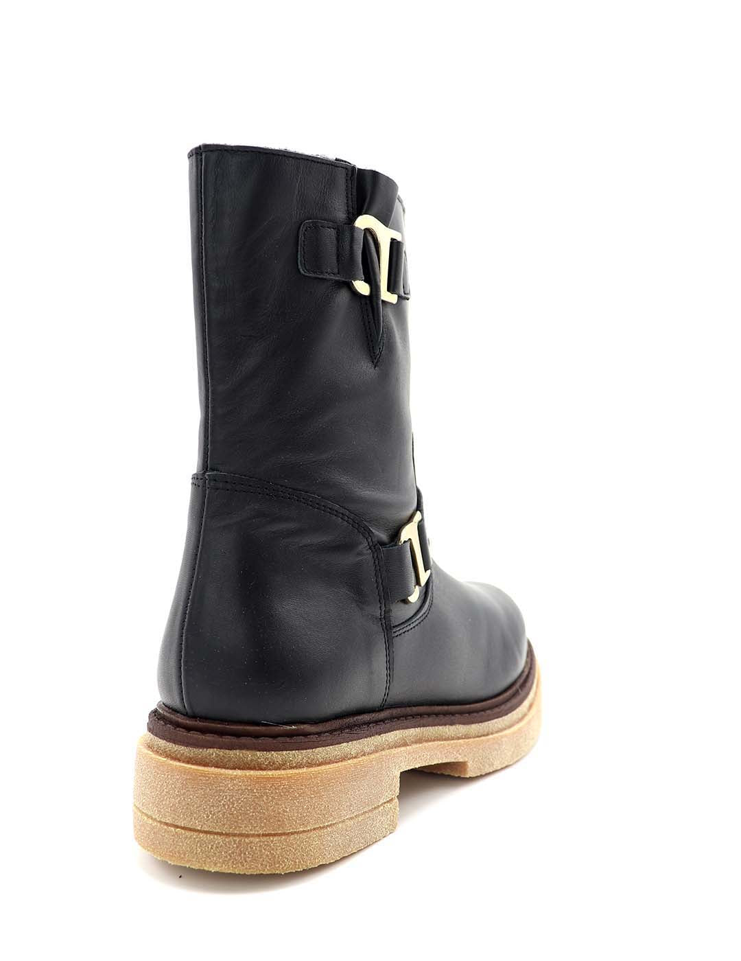 Bota Hebillas MERISSELL Mujer Negro