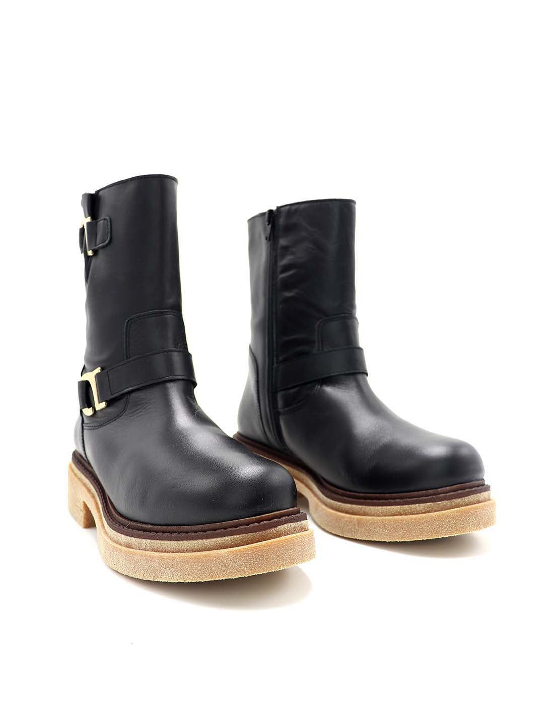 Bota Hebillas MERISSELL Mujer Negro