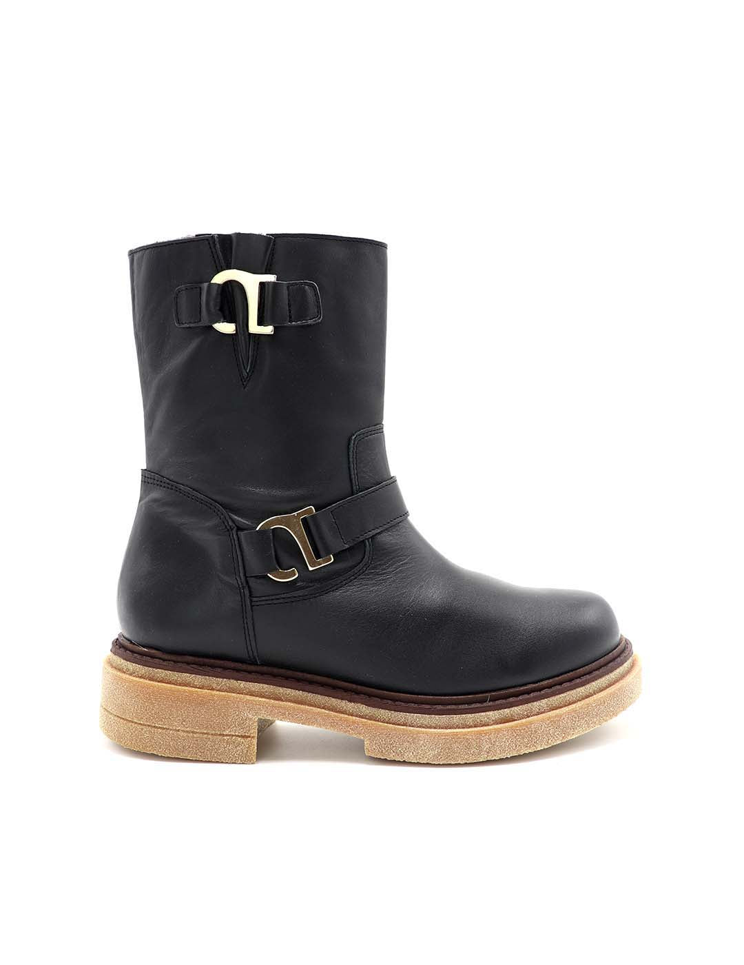 Bota Hebillas MERISSELL Mujer Negro