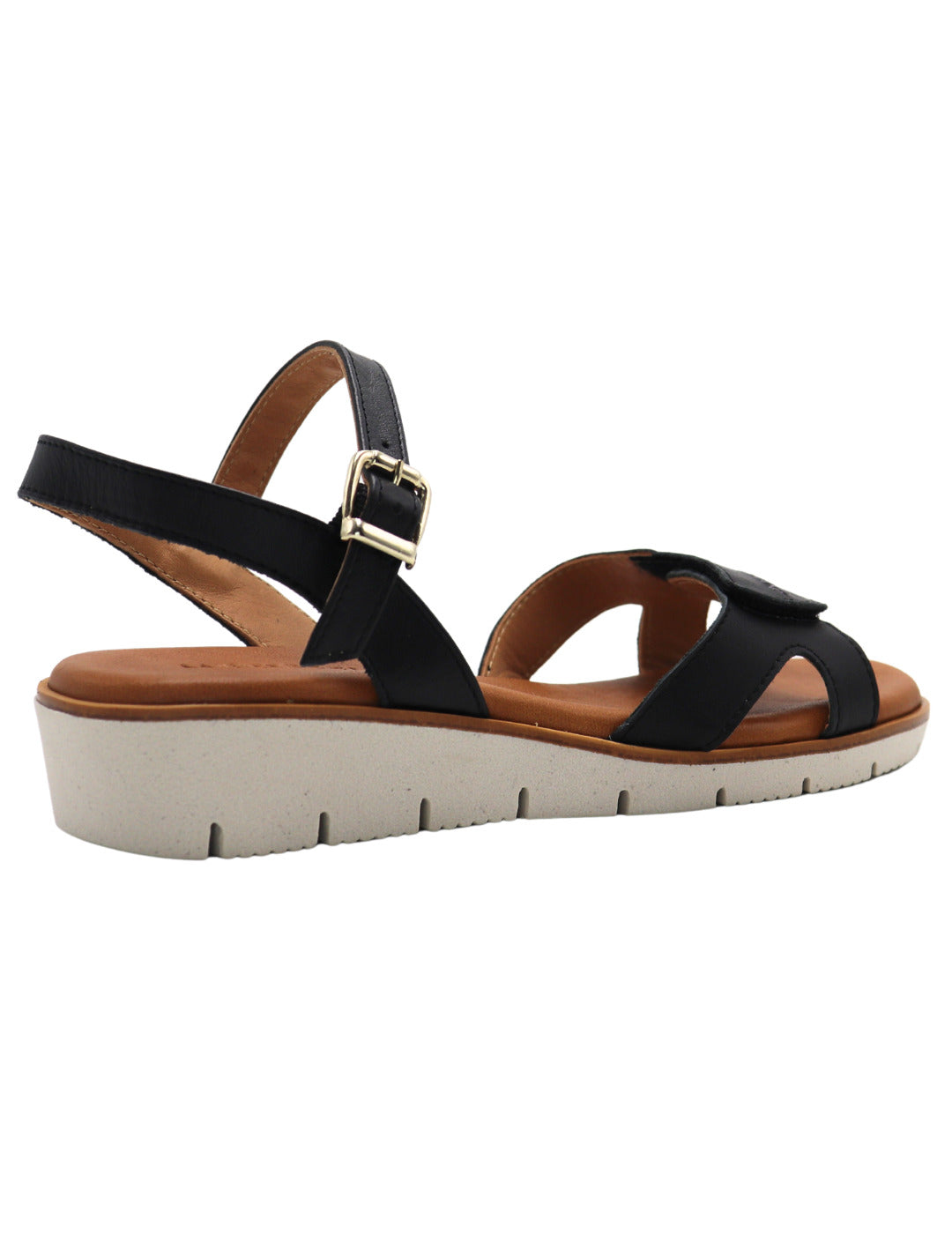 Sandalia Velcro MERISSELL Mujer Negro