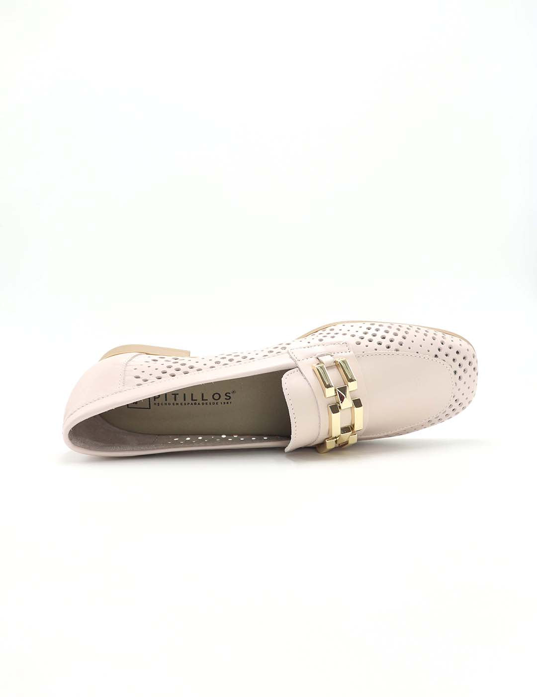 Mocasín Calado PITILLOS Mujer Nude