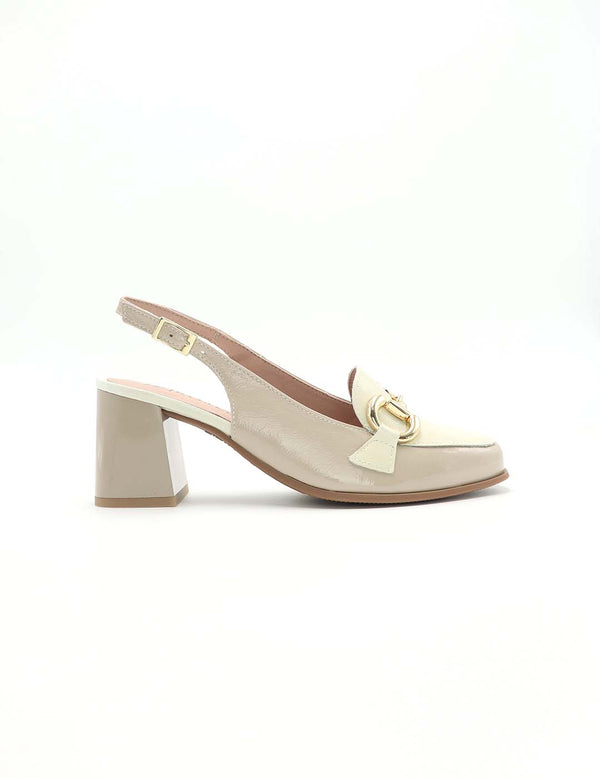 Zapato De Salón Destalonado PITILLOS Mujer Piedra