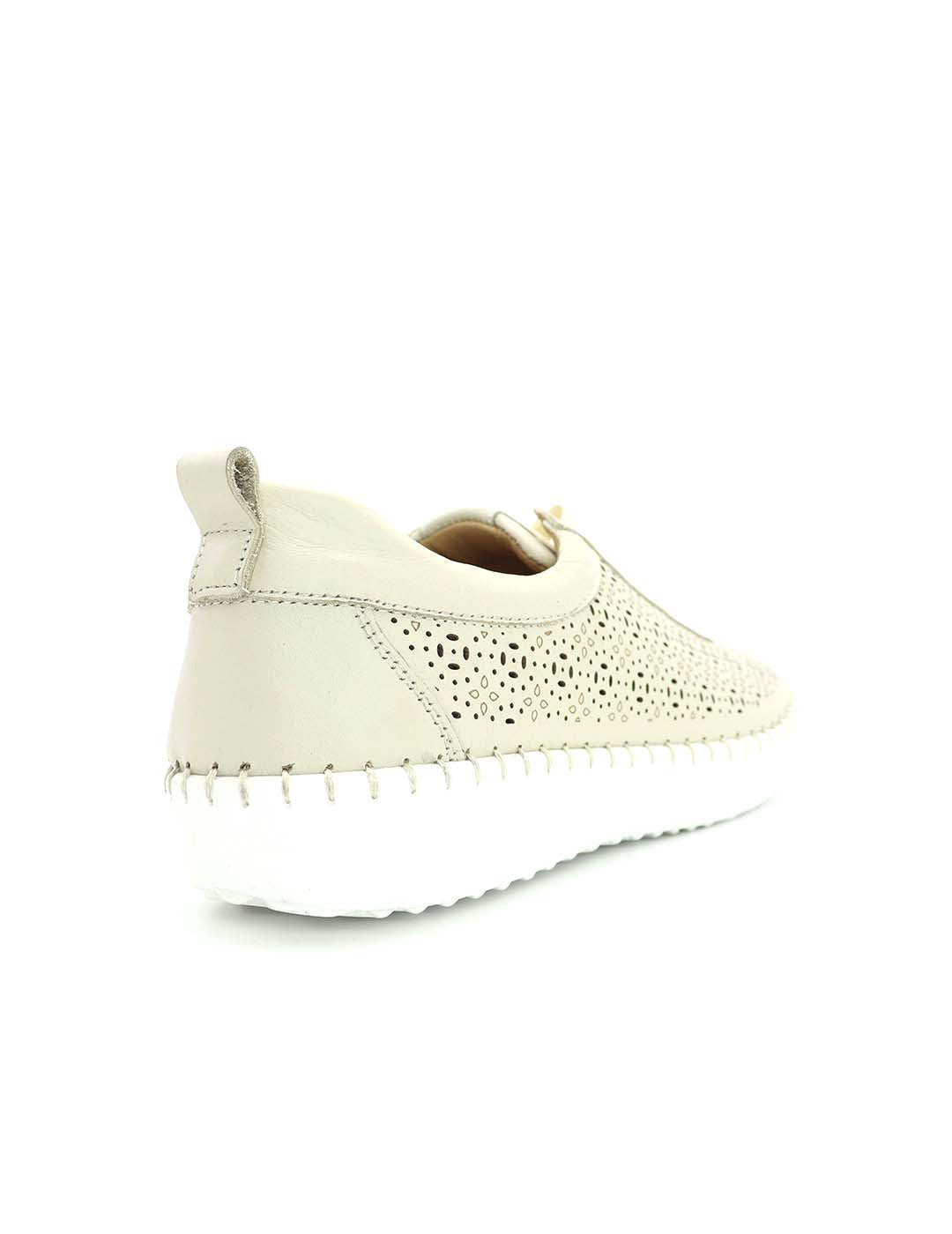 Blucher Calado ERASE Mujer Hielo