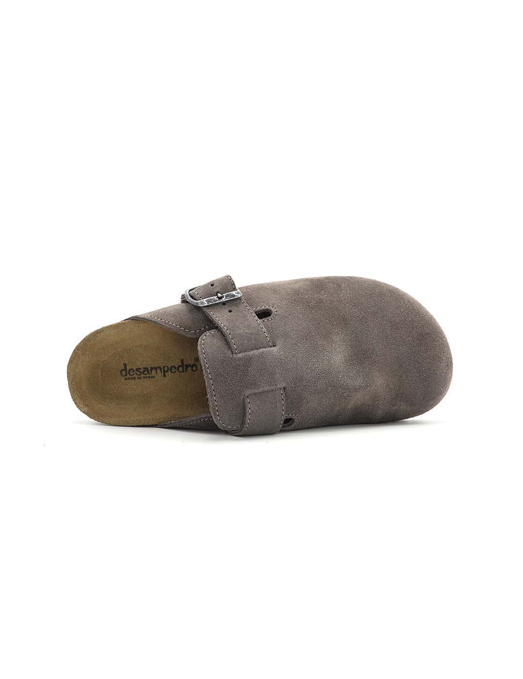 Zueco Hebilla MERISSELL Mujer Gris