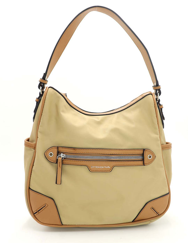 Bolso De Hombro / Bandolera D`DONA Mujer Camel