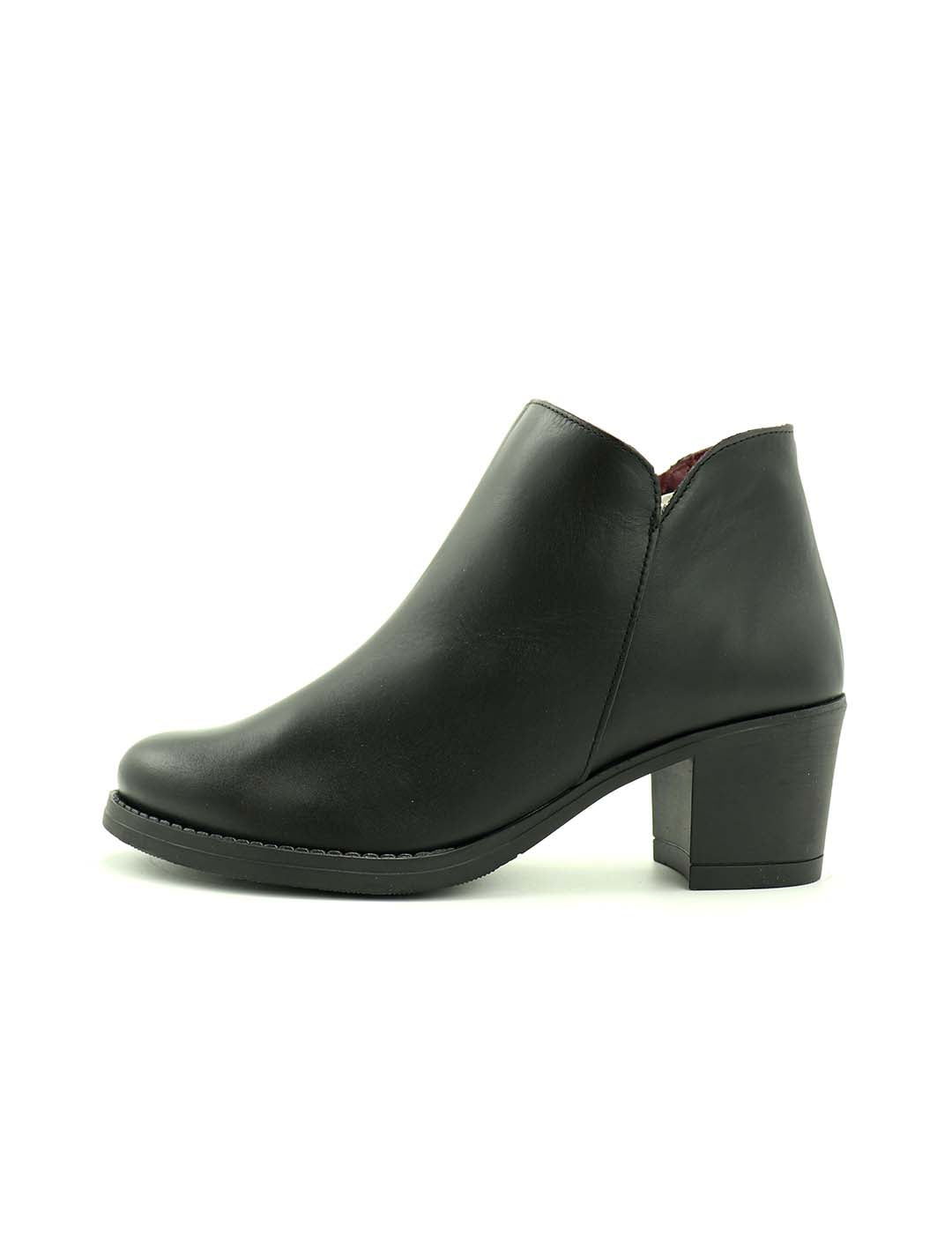 Target Black Ankle Boots Caña Botin Tobillero Negro Mujer Botin