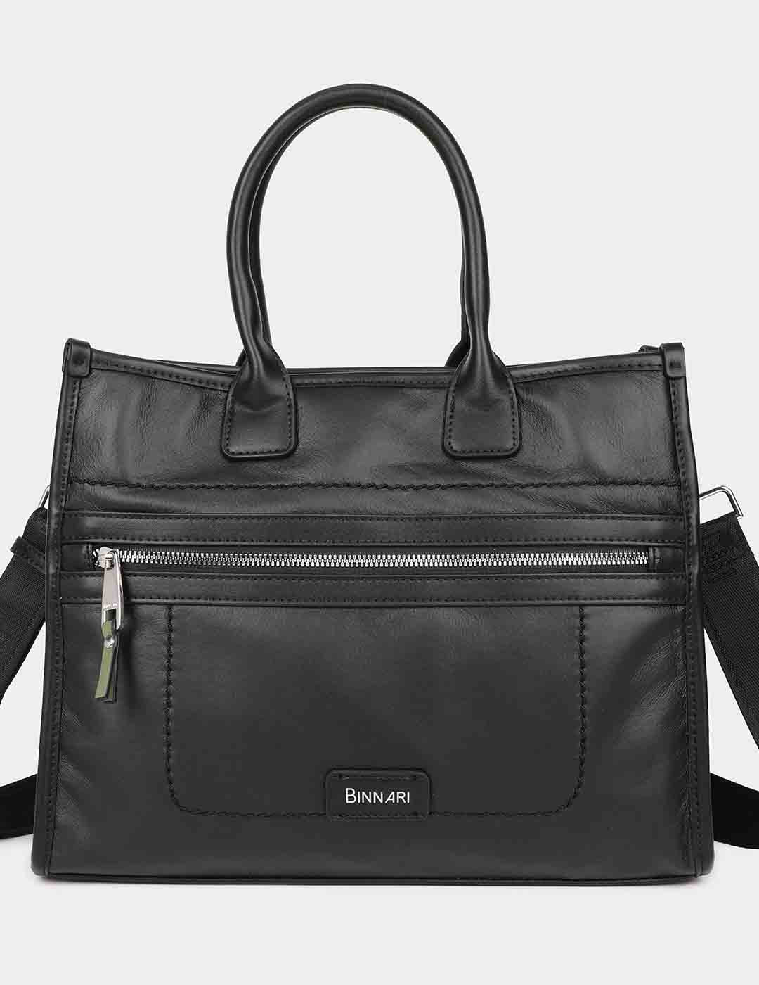 Bolso Mano/Bandolera BINNARI Mujer Negro