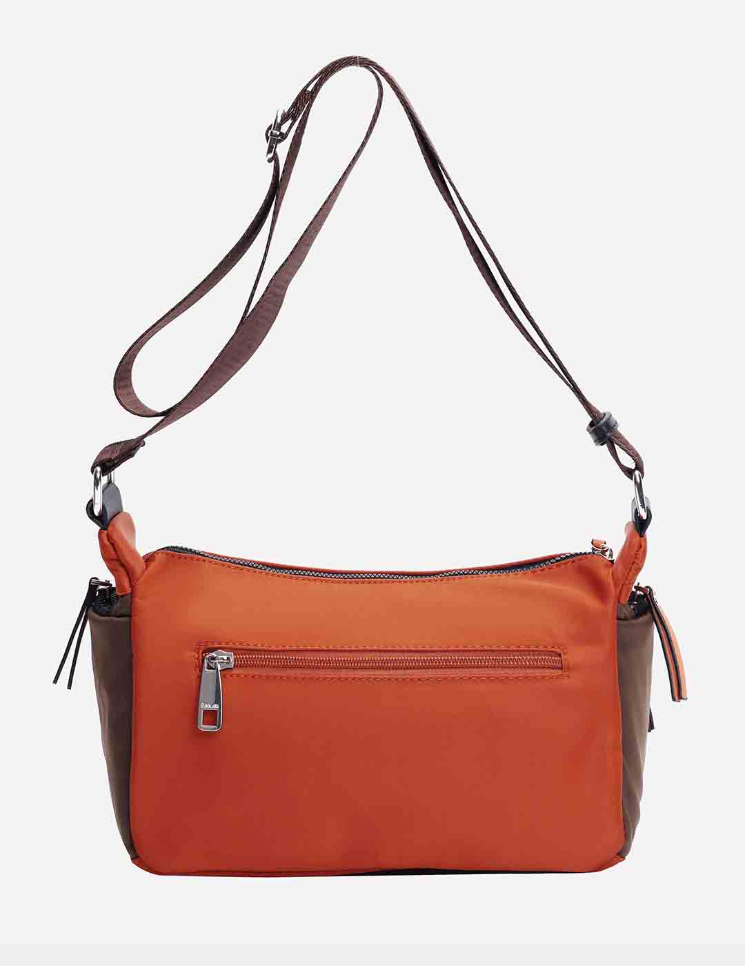 Bolso Bandolera BINNARI Mujer Multi Canela