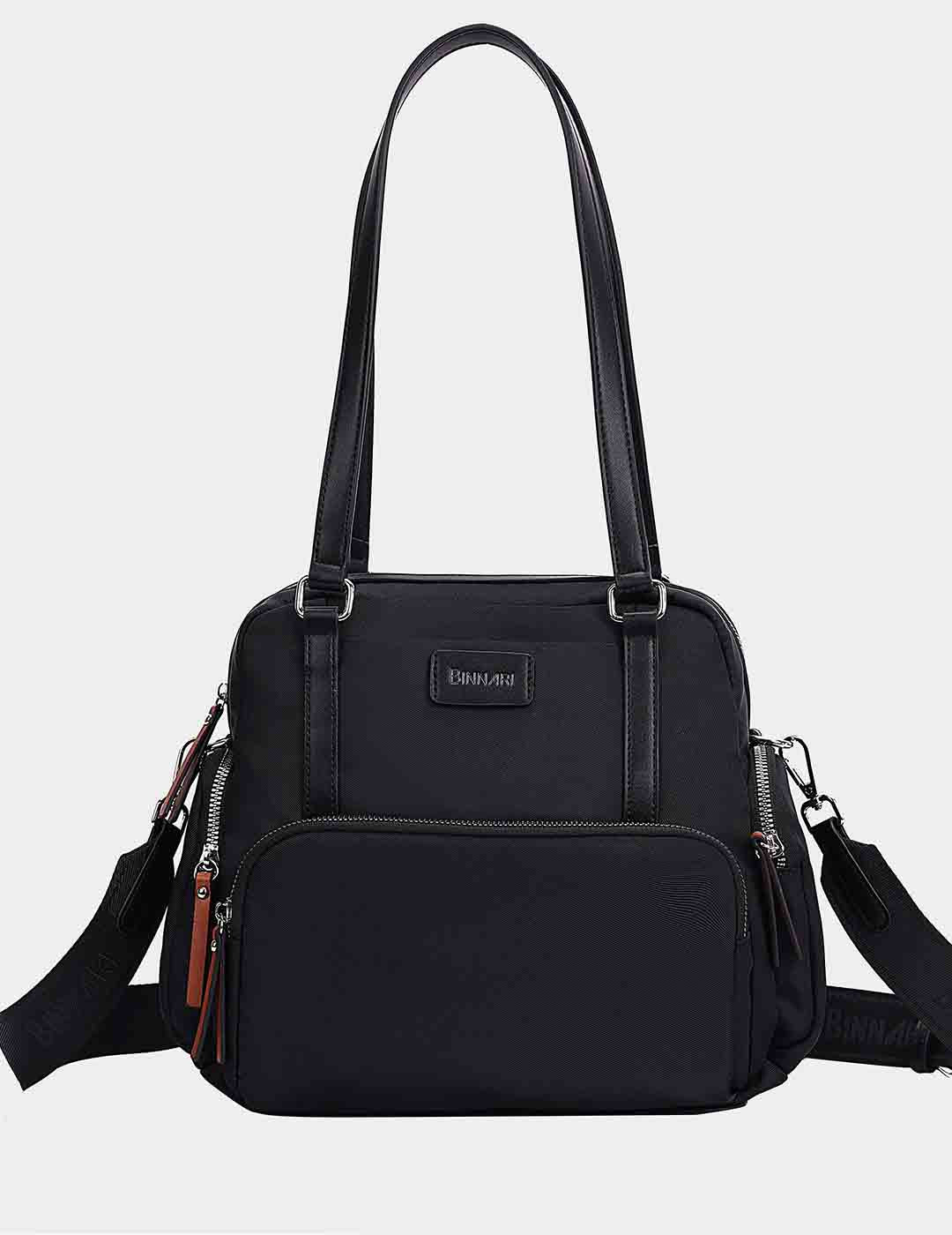 Bolso Mano/Bandolera BINNARI Mujer Negro