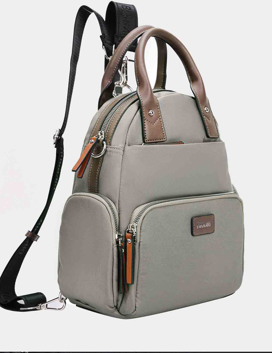 Mochila BINNARI Mujer Taupe