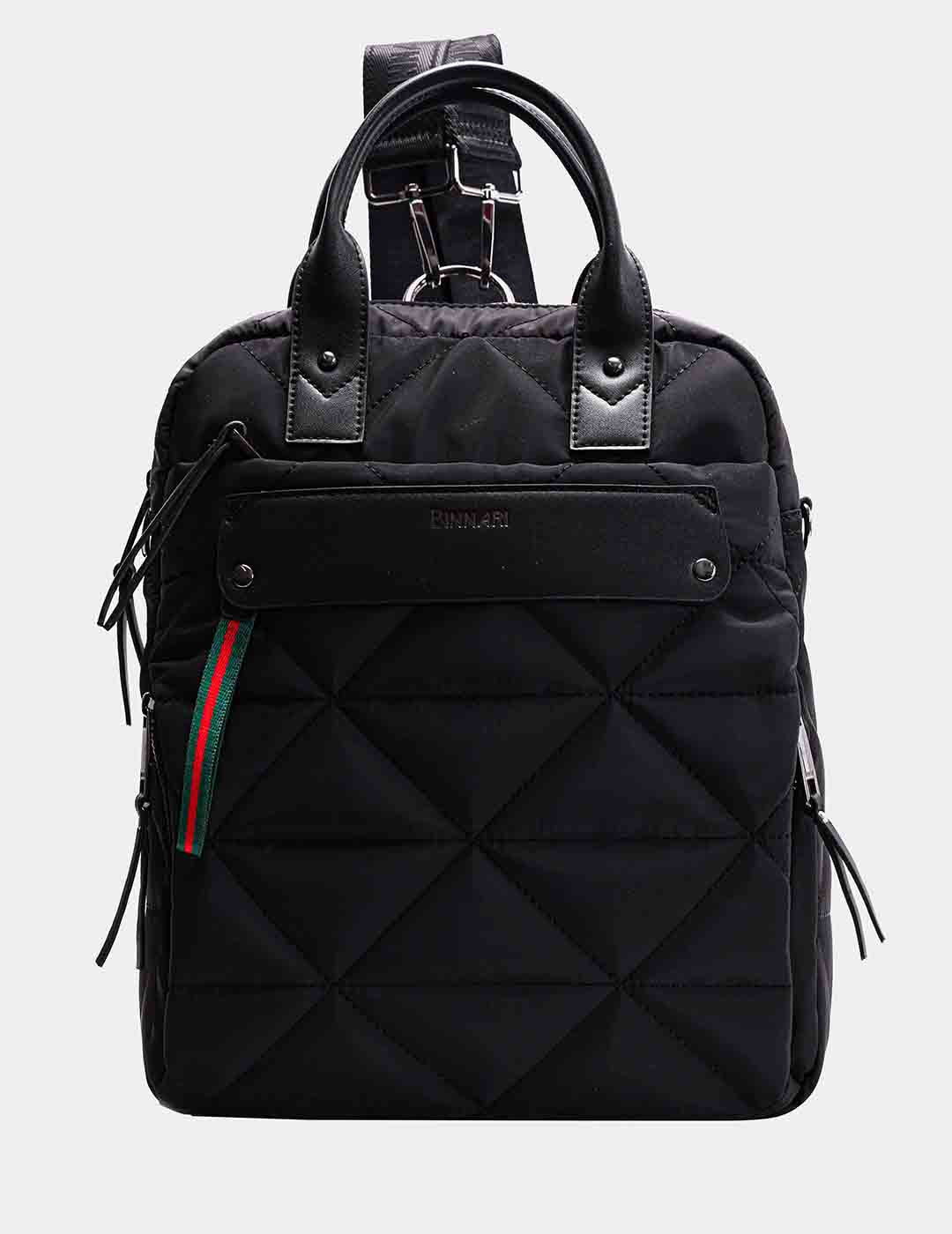 Mochila Bandolera BINNARI Mujer Negro