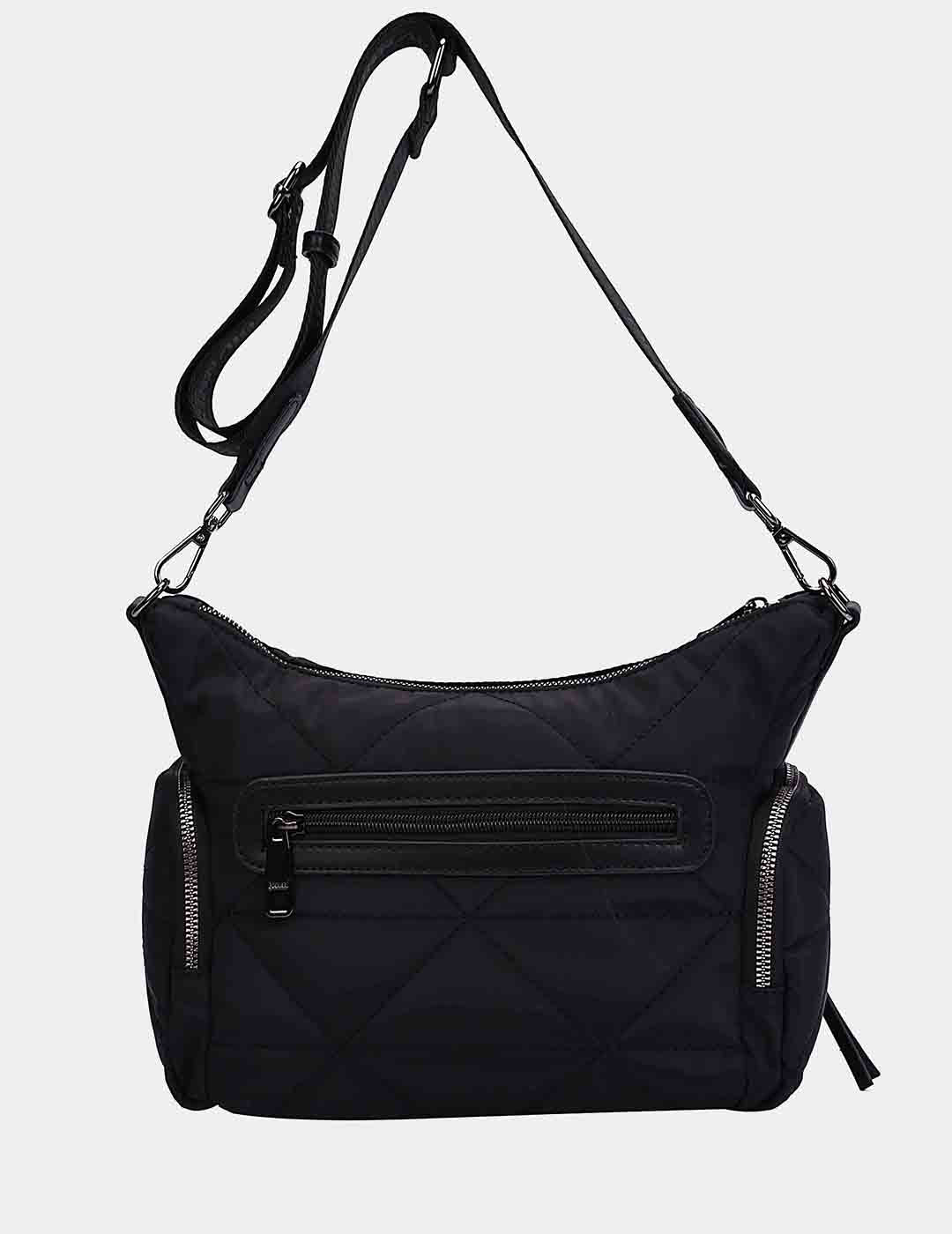 Bolso Bandolera BINNARI Mujer Negro