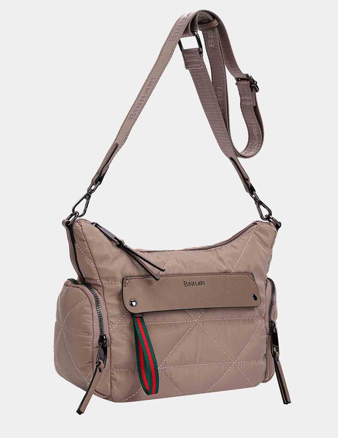 Bolso Bandolera BINNARI Mujer Gabardina