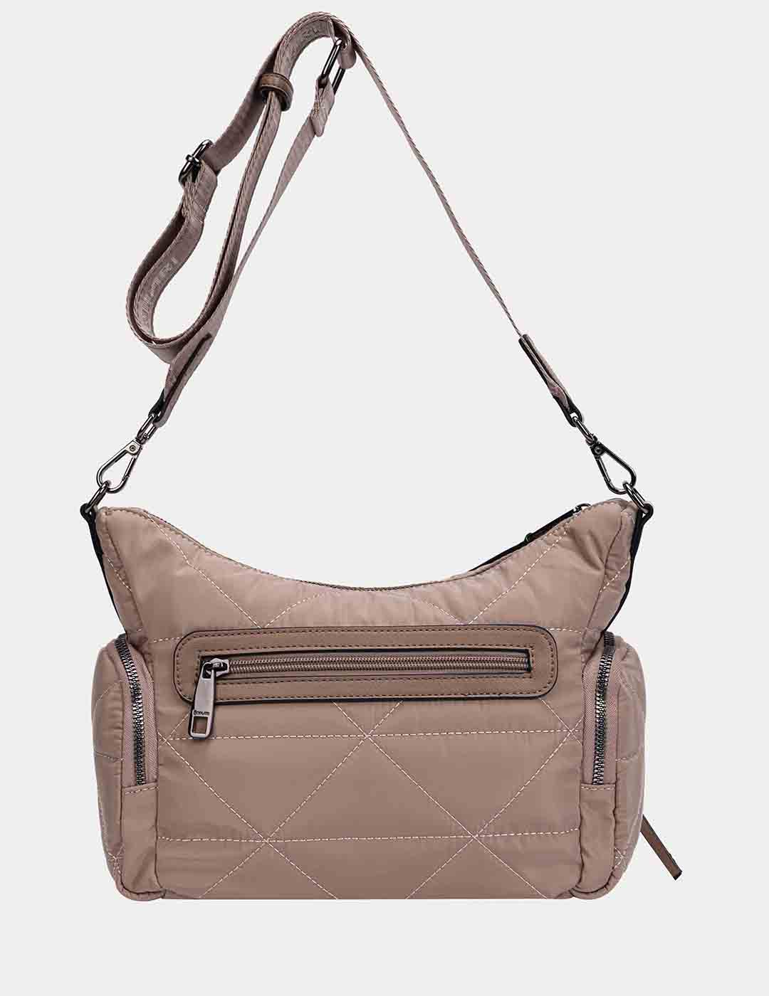 Bolso Bandolera BINNARI Mujer Gabardina