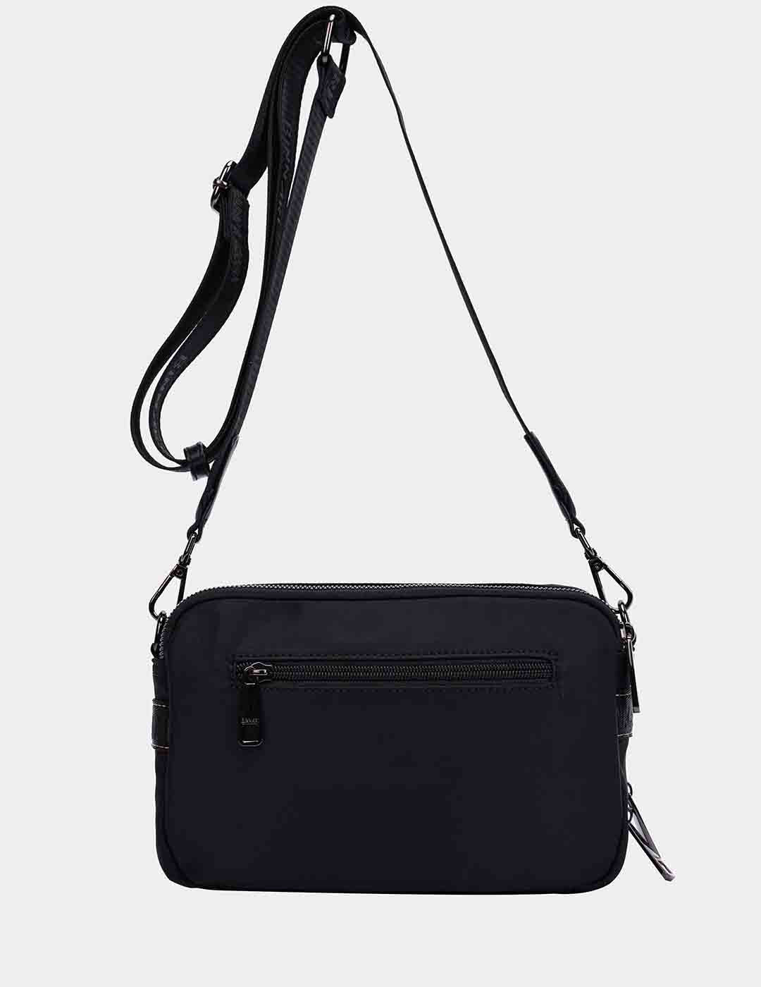 Bolso Bandolera BINNARI Mujer Negro