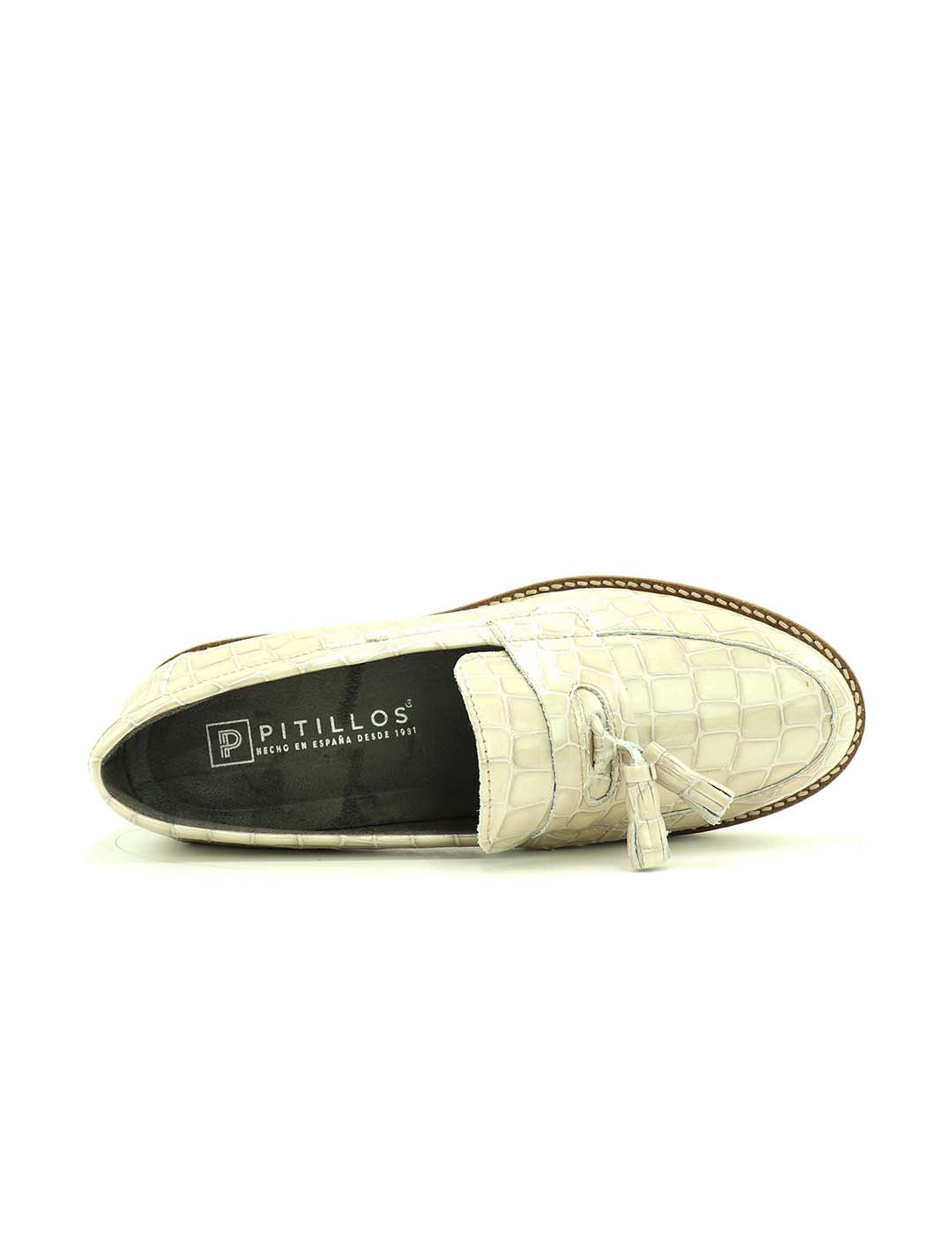 Mocasin PITILLOS Mujer Piedra