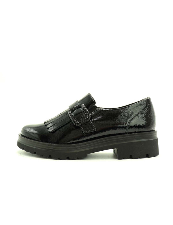 Mocasin Alto PITILLOS Mujer Negro