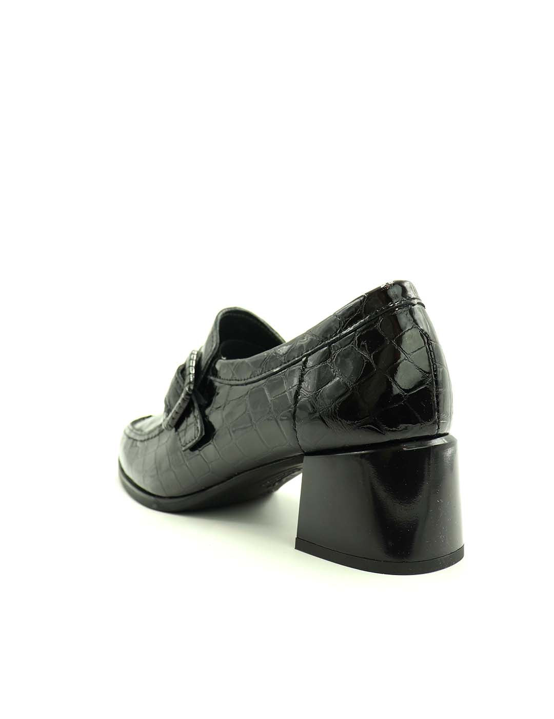 Mocasin PITILLOS Mujer Negro