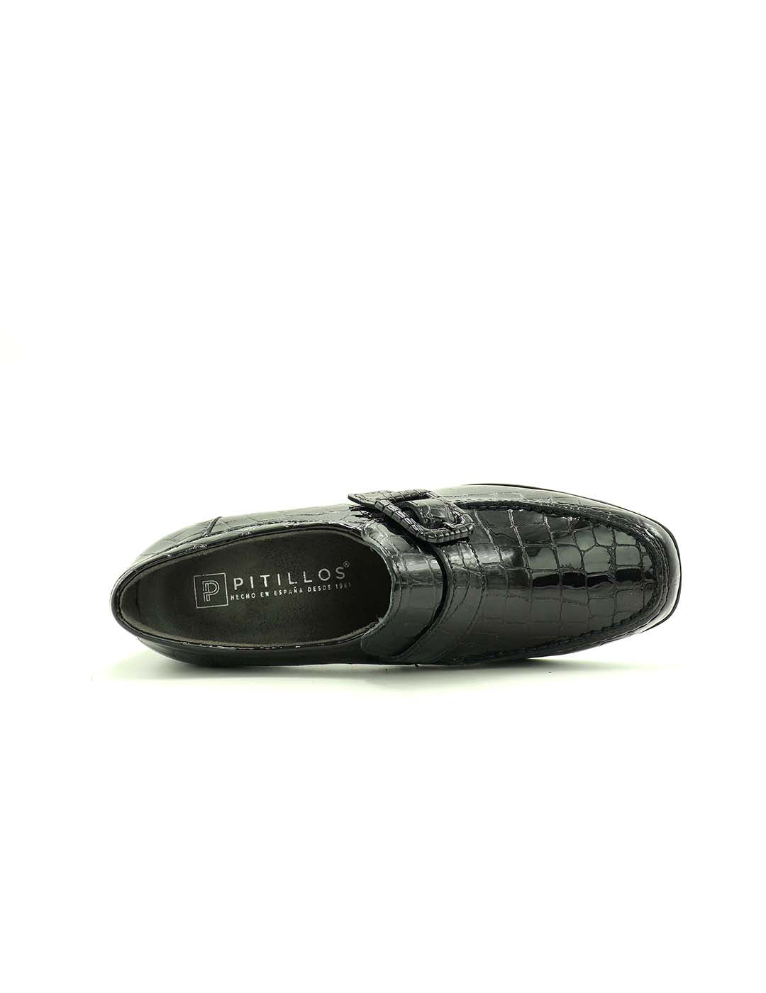 Mocasin PITILLOS Mujer Negro