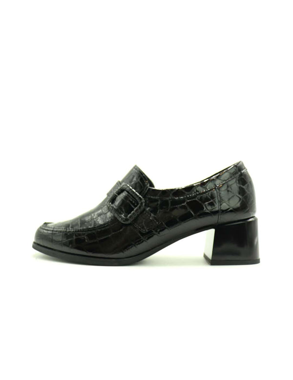 Mocasin PITILLOS Mujer Negro