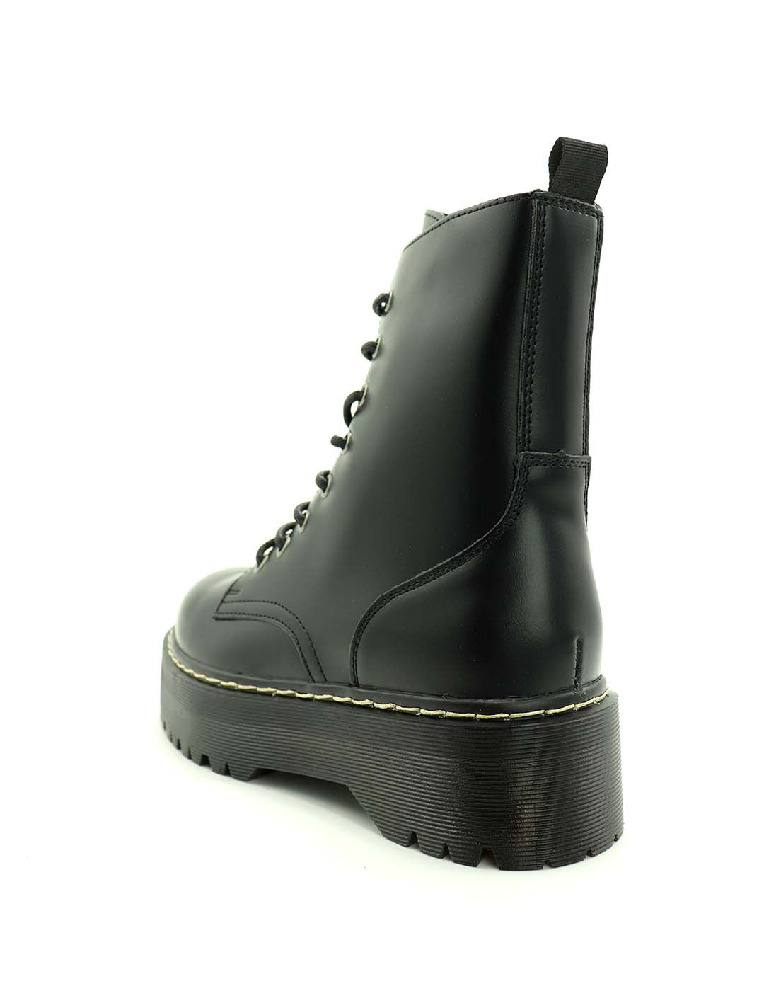 Botin Militar STAY Mujer Negro