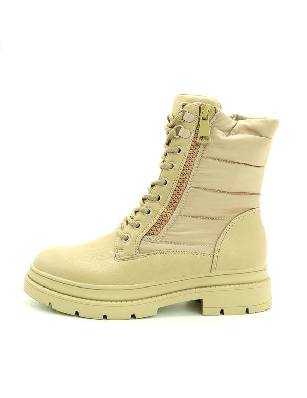 Bota Militar STAY Mujer Camel