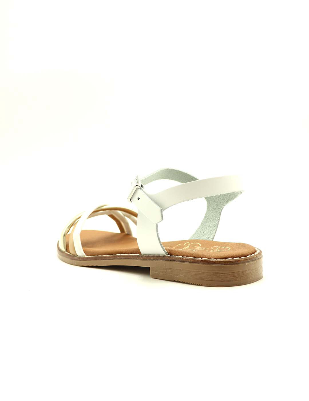 Sandalia OH! MY SANDALS Mujer Blanco Multicolor