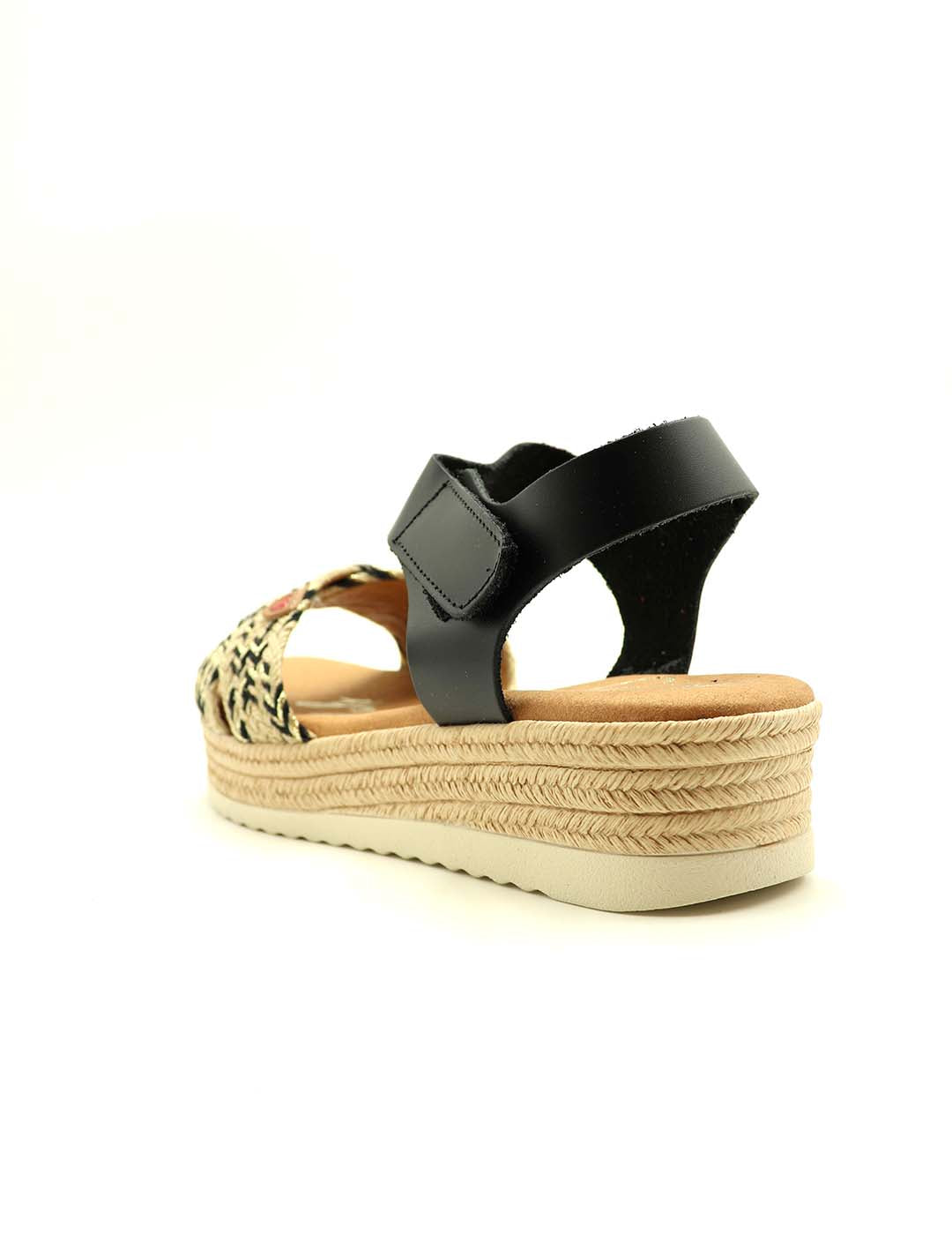 Sandalia OH! MY SANDALS Mujer Negro Combi