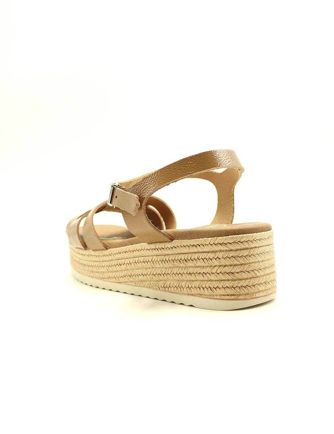 Sandalia OH! MY SANDALS Mujer Taupe