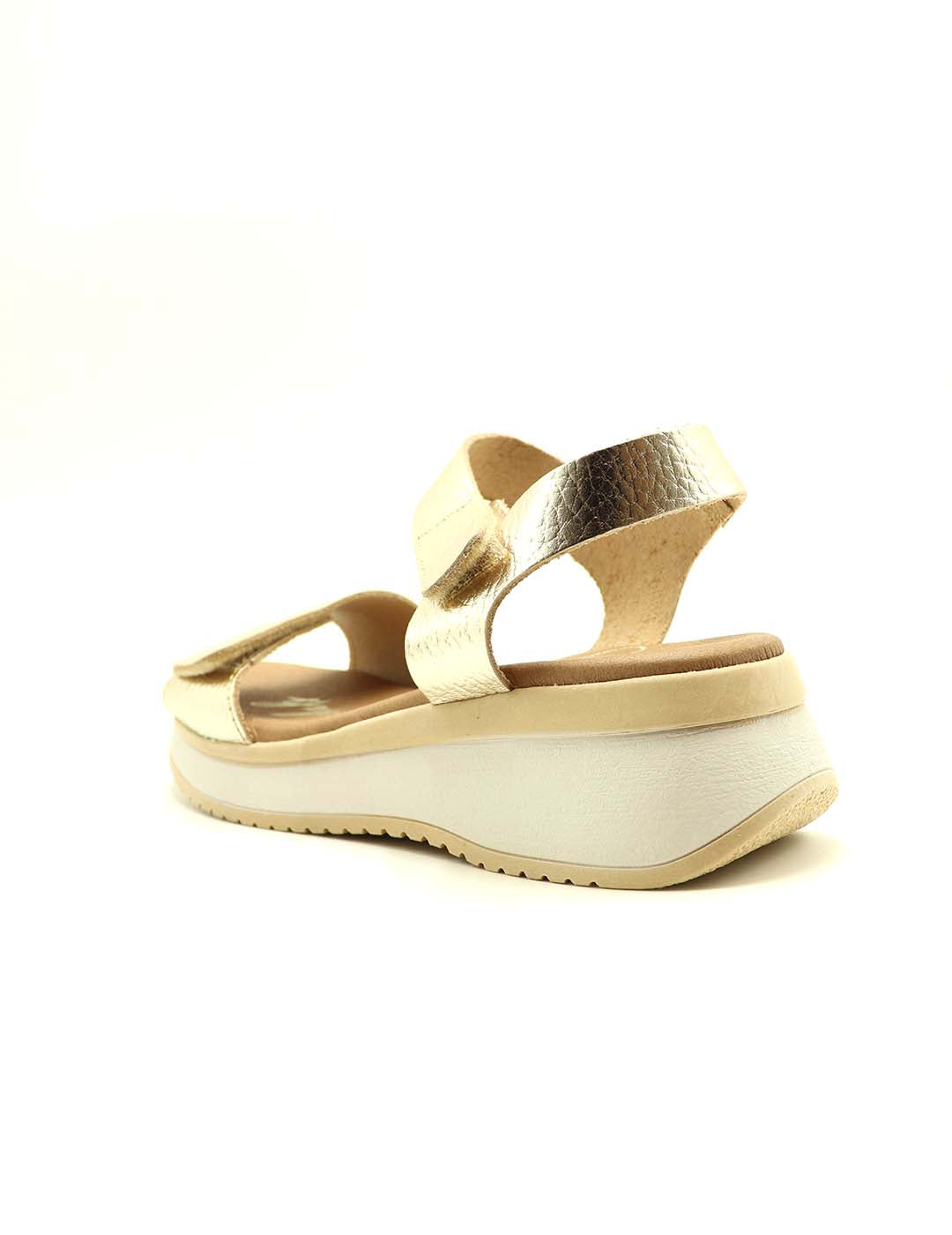 Sandalia OH! MY SANDALS Mujer Champán