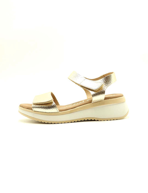 Sandalia OH! MY SANDALS Mujer Champán