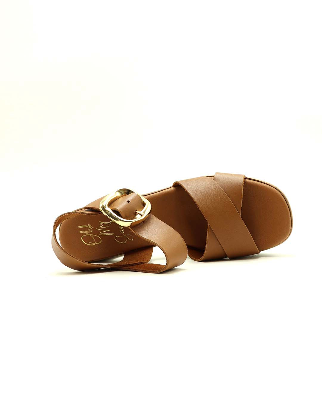 Sandalia OH! MY SANDALS Mujer Roble