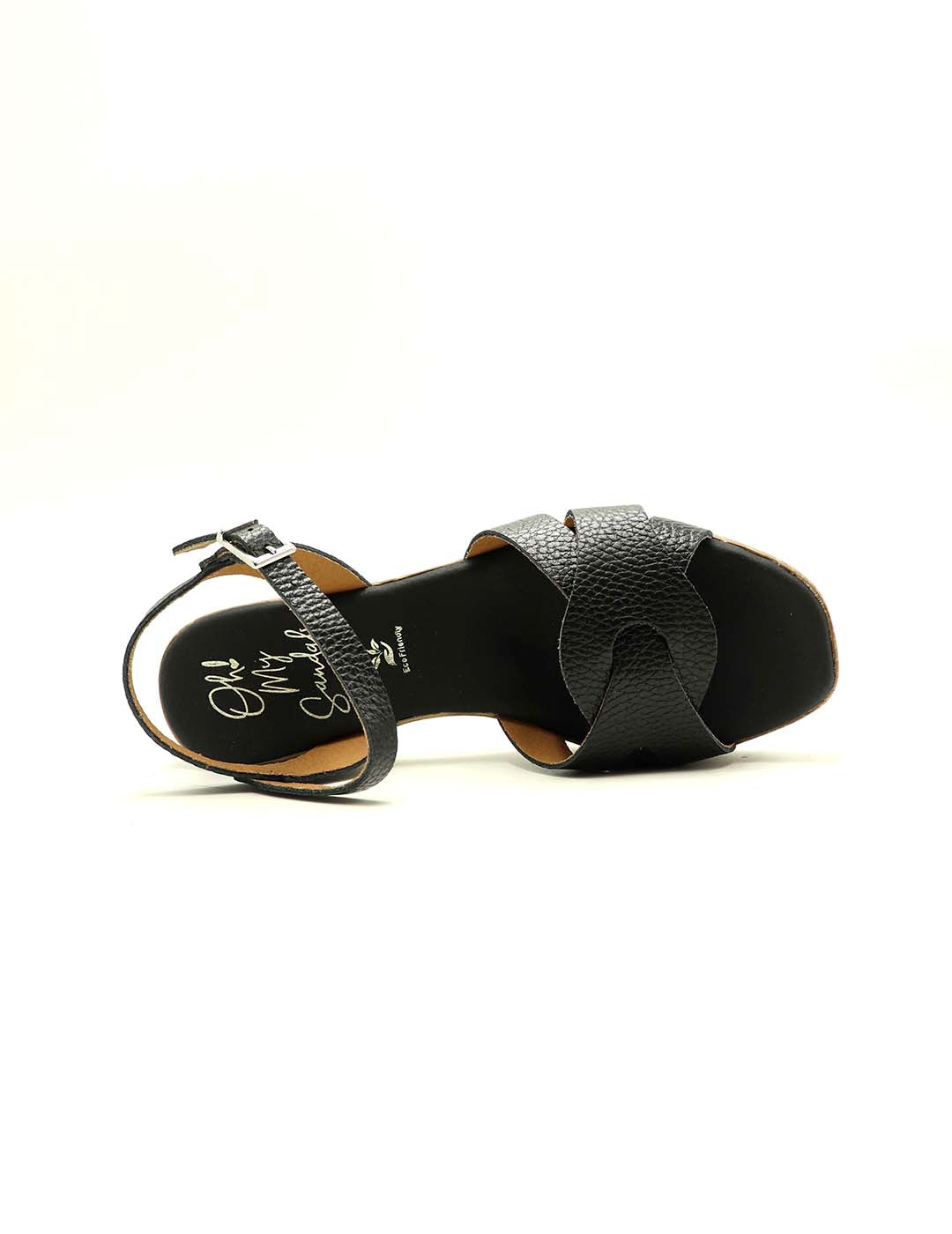 Sandalia OH! MY SANDALS Mujer Negro