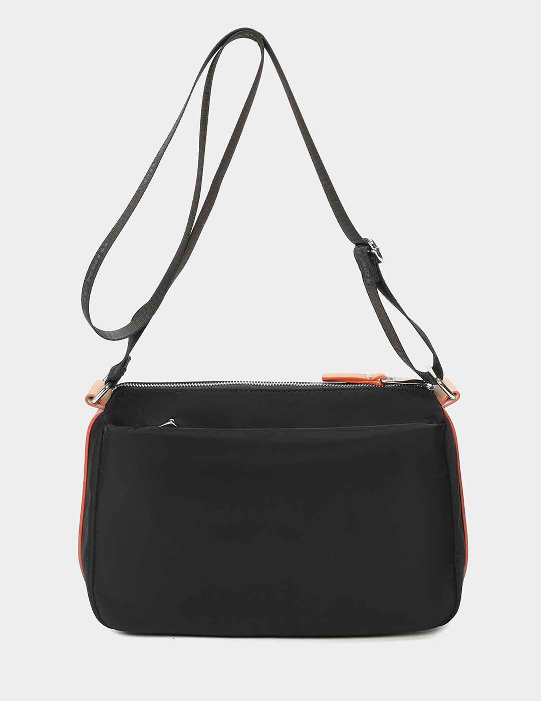 Bolso Bandolera BINNARI Mujer Negro