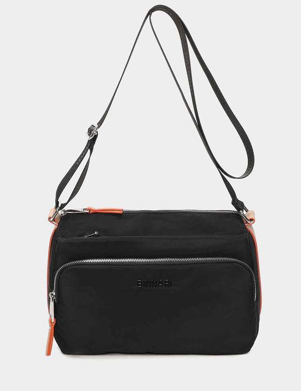 Bolso Bandolera BINNARI Mujer Negro