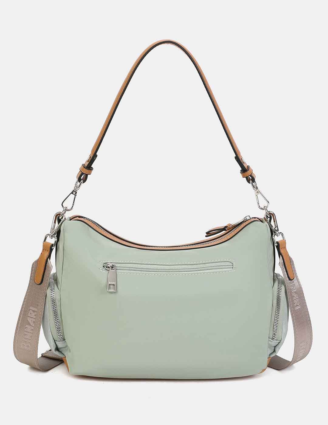 Bolso Bandolera BINNARI Mujer Menta