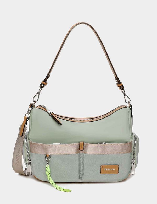 Bolso Bandolera BINNARI Mujer Menta