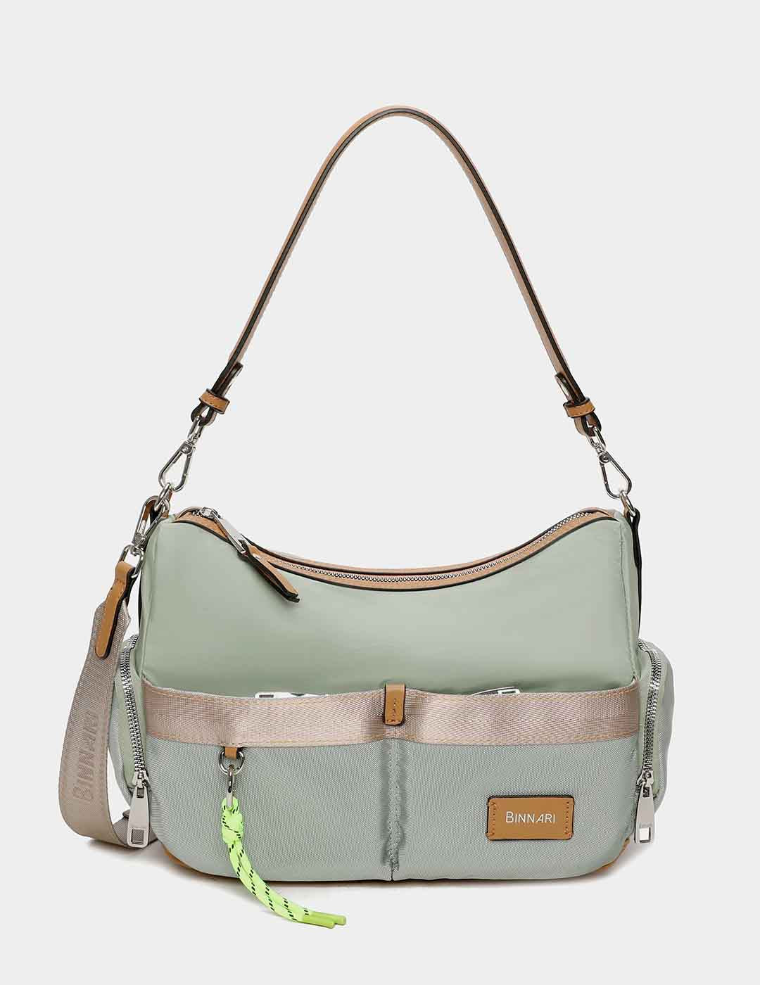 Bolso Bandolera BINNARI Mujer Menta