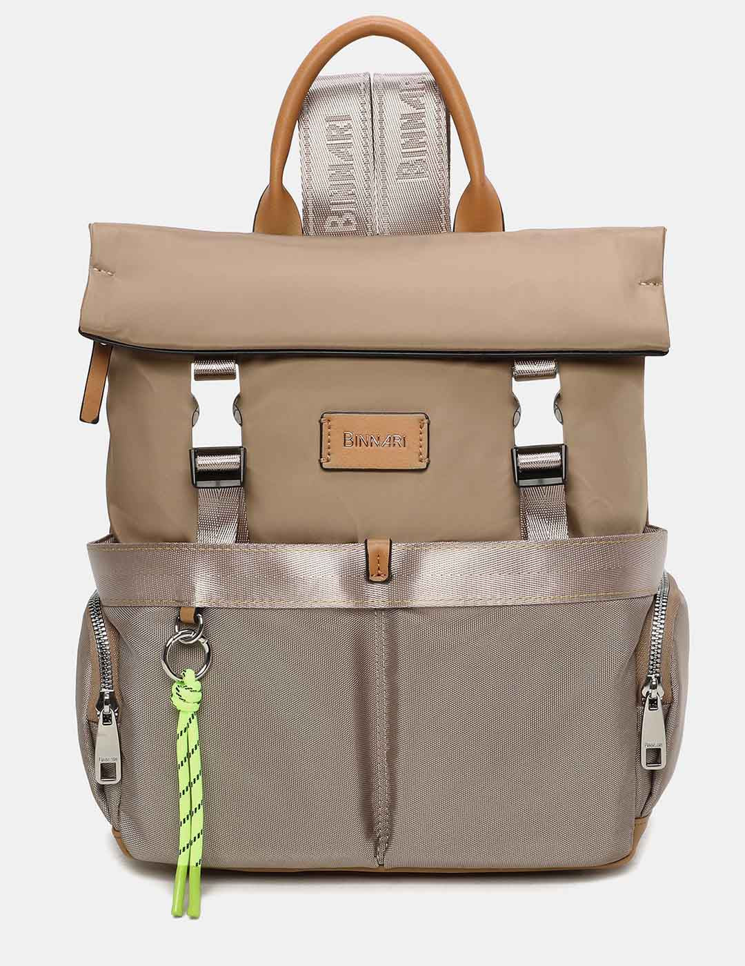 Mochila BINNARI Mujer Camel